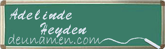 Adelinde Heyden Visitenkarte